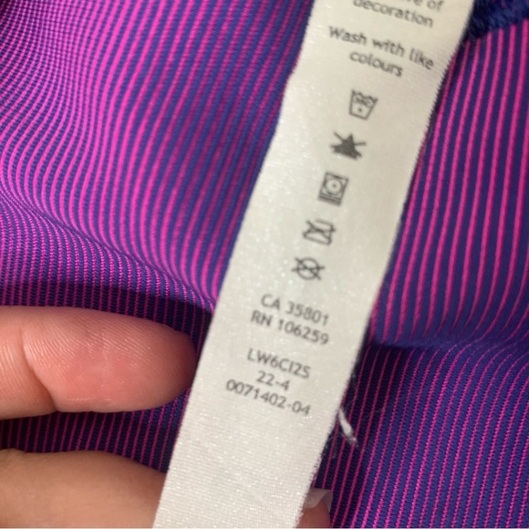 Lululemon women’s base pace two tone ribbed crop 23” leggings 12 - Picture 8 of 9